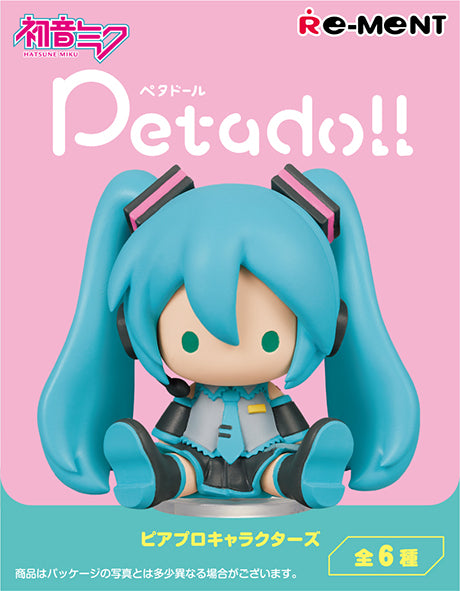 PRE-ORDER RE-MENT - Hatsune Miku - Petadoll Piapro Characters [Box of 6]