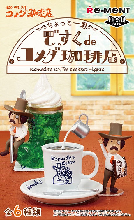 PRE-ORDER RE-MENT - Komeda's Coffee Desktop Figure [Box of 6]
