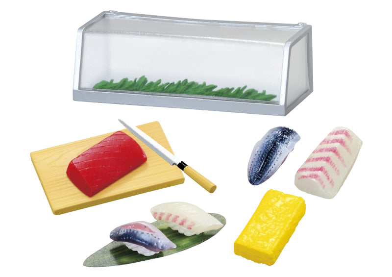 PRE-ORDER RE-MENT - Petit Sample Series - Japanese Sushi Restaurant [Box of 8]