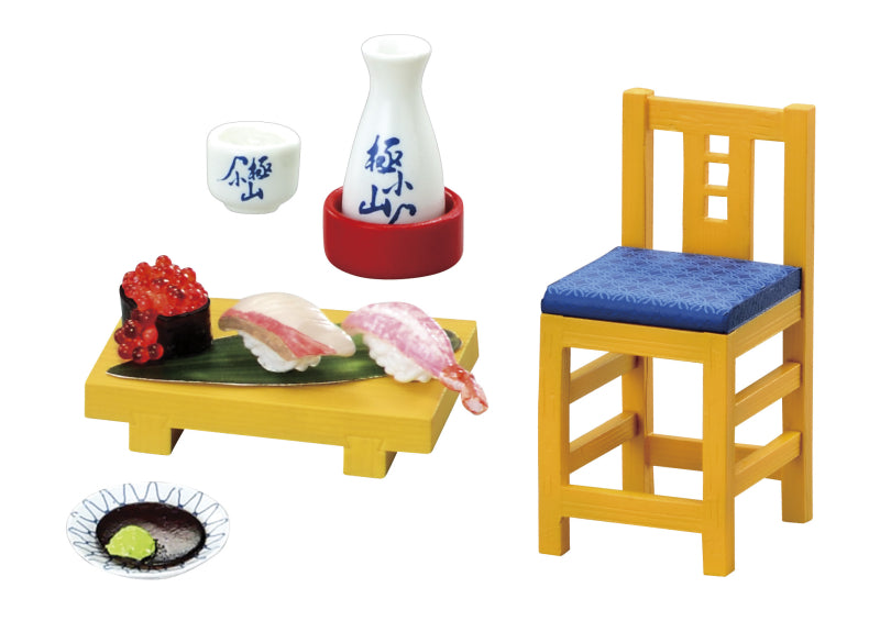 PRE-ORDER RE-MENT - Petit Sample Series - Japanese Sushi Restaurant [Box of 8]