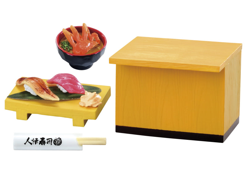 PRE-ORDER RE-MENT - Petit Sample Series - Japanese Sushi Restaurant [Box of 8]