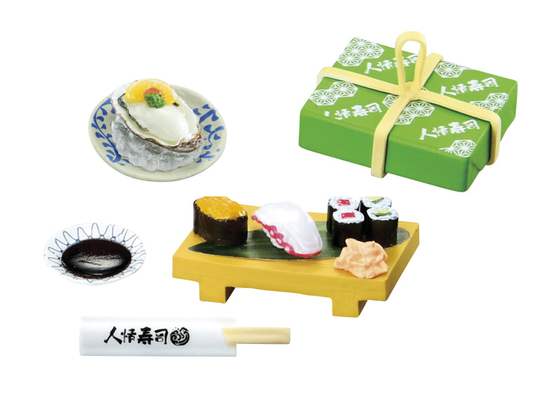 PRE-ORDER RE-MENT - Petit Sample Series - Japanese Sushi Restaurant [Box of 8]