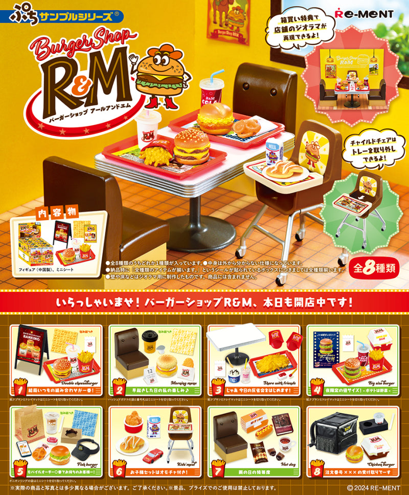 IN-STOCK RE-MENT - Petit Sample Series - Burger Shop R&M