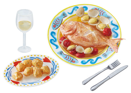 PRE-ORDER RE-MENT - Petit Sample Series - Small Street Corner Trattoria  [Box of 8]