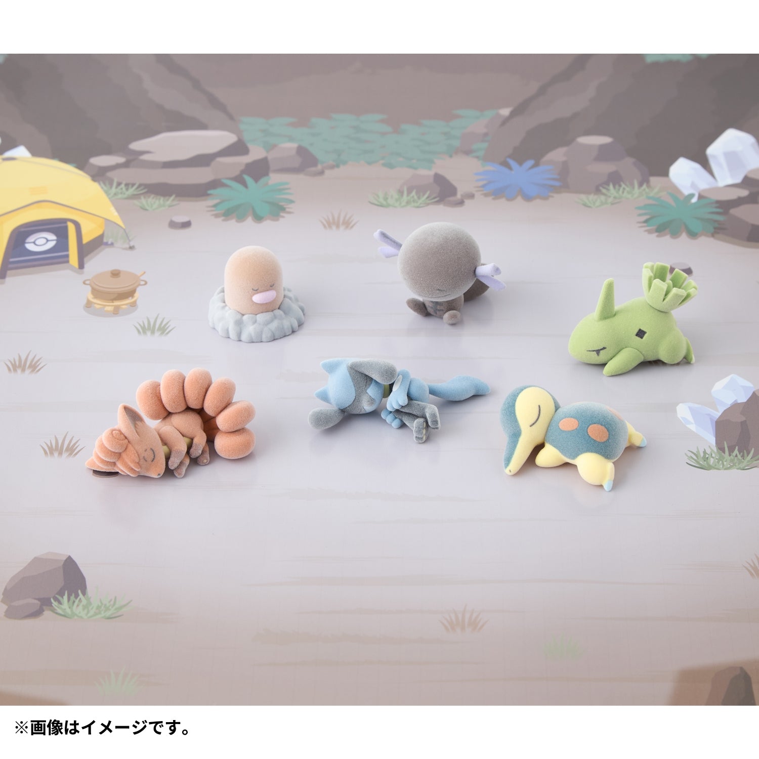 BACK-ORDER Pokémon Center - Figure Collection - Pokémon Sleep: Taupe Hollow [JP] [Box of 6]