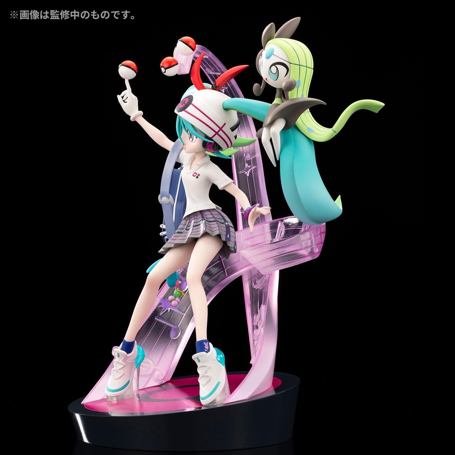 SPECIAL ORDER Kotobukiya - Pokémon feat. Hatsune Miku Project VOLTAGE - Hatsune Miku (Esper) &amp; Meloetta [EXCLUSIVE]