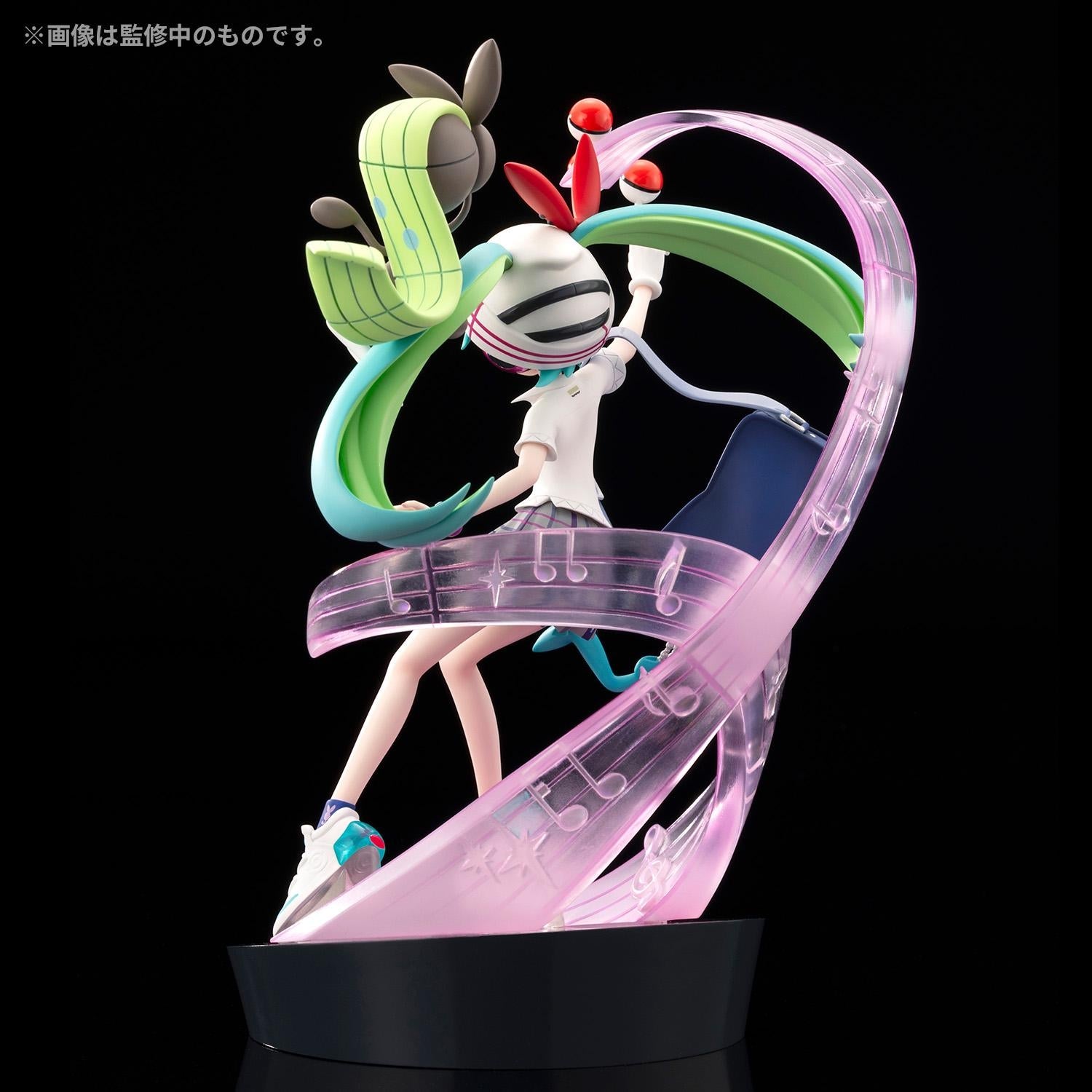 SPECIAL ORDER Kotobukiya - Pokémon feat. Hatsune Miku Project VOLTAGE - Hatsune Miku (Esper) &amp; Meloetta [EXCLUSIVE]