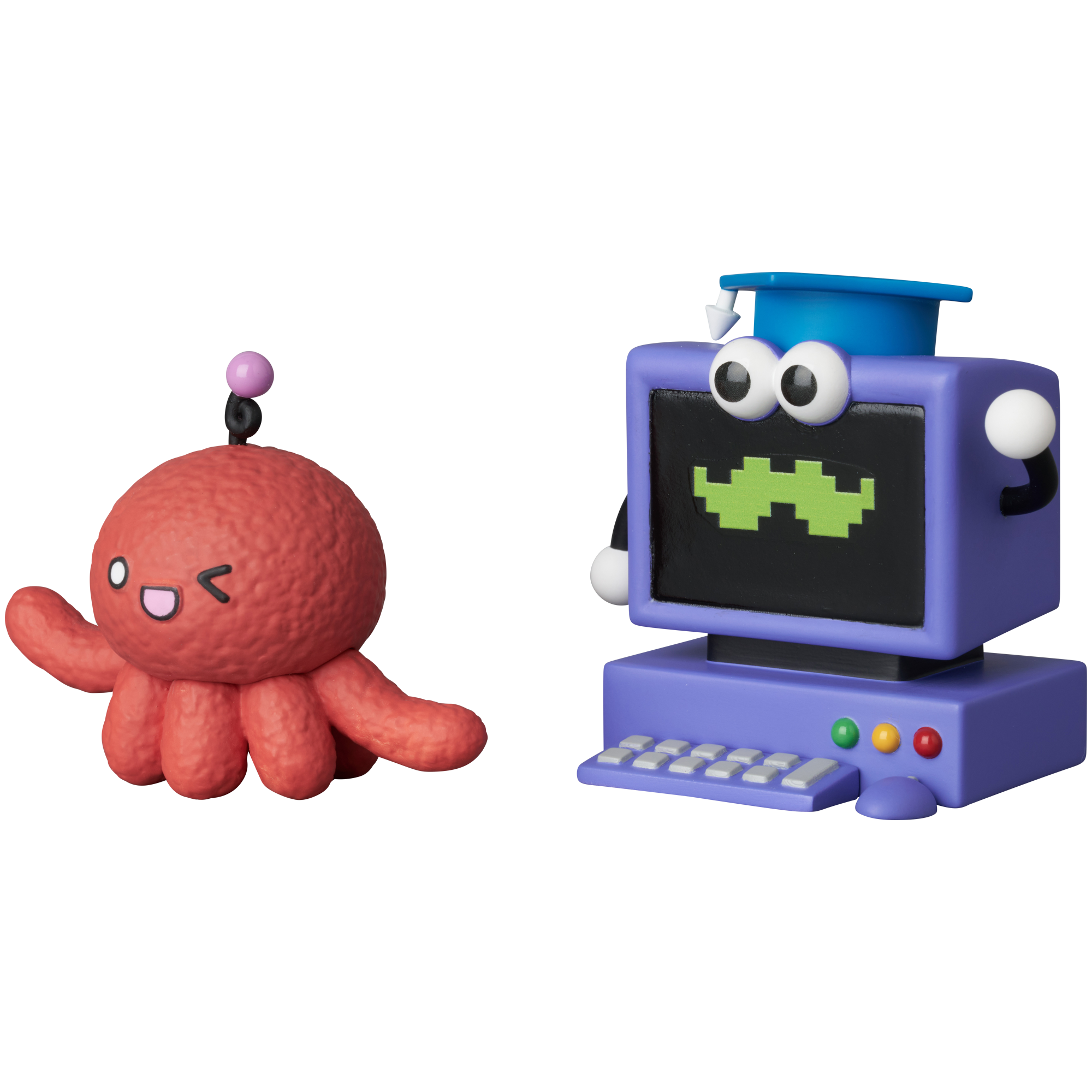 SPECIAL ORDER Medicom Toy - Ultra Detail Figure No.992 - Kyouiku Bangumi - Paul and Hakase [JP]