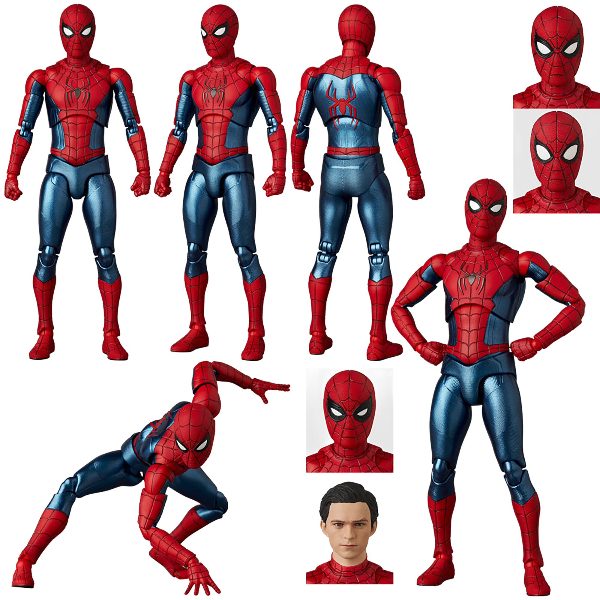 ADVANCE SPECIAL ORDER Medicom Toy - MAFEX No. 262 - Spider-Man: No Way Home - Spider-Man: New Red and Blue Suit [February 2027] [JP]