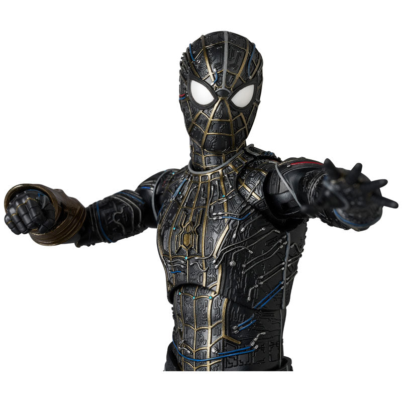 SPECIAL ORDER Medicom Toy - MAFEX No.308 - Spider-Man: No Way Home - Spider-Man Black & Gold Suit [JP]