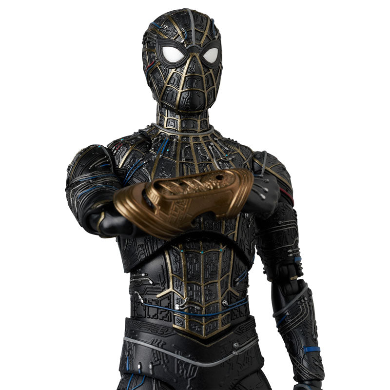 SPECIAL ORDER Medicom Toy - MAFEX No.308 - Spider-Man: No Way Home - Spider-Man Black & Gold Suit [JP]