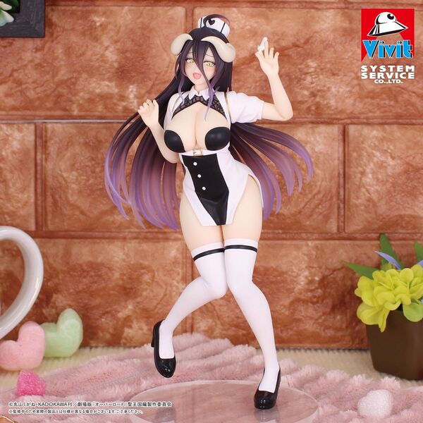 PRE-ORDER System Service - Vivit Figure - Overlord - Albedo: Nurse Ver.