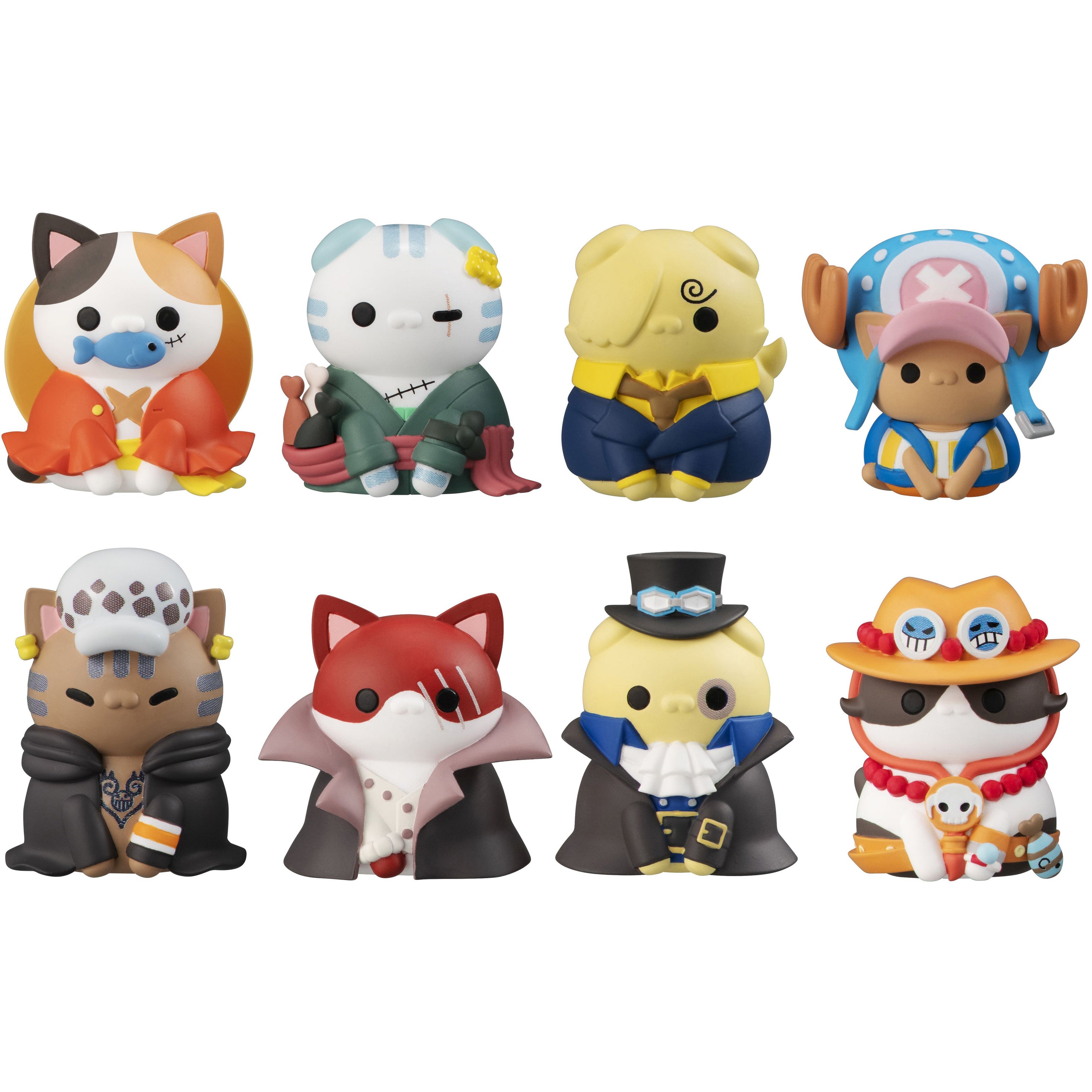 PRE-ORDER MegaHouse - MEGA CAT PROJECT - One Piece Nyan Peace Meow! I'm gonna be King of the Pirates Meow! [March 2027]