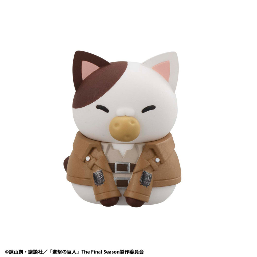 PRE-ORDER MegaHouse - MEGA CAT PROJECT - Attack on Titan - Shingeki no Nyanko Survey Corps Assemble Meow! [December 2026] [Box of 8]