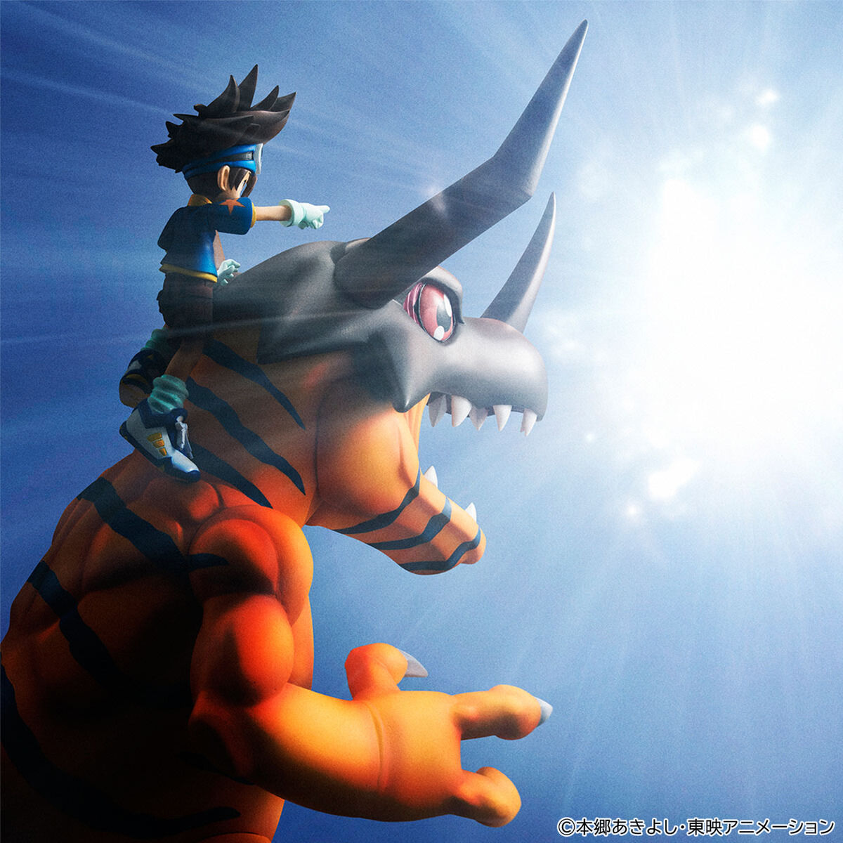 MegaHouse - G.E.M. Series - Digimon Adventure - Greymon & Tai Kamiya [November 2026] [EXCLUSIVE]