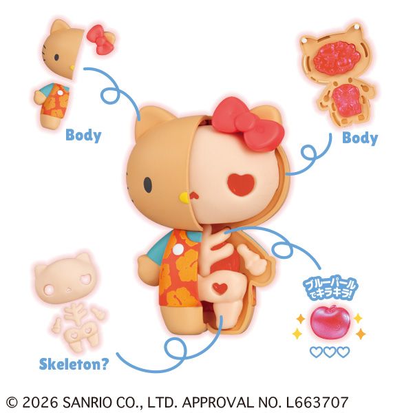 PRE-ORDER MegaHouse - Kaitai Puzzle FANTASY - Sanrio Characters: Tropical Cherry Mix