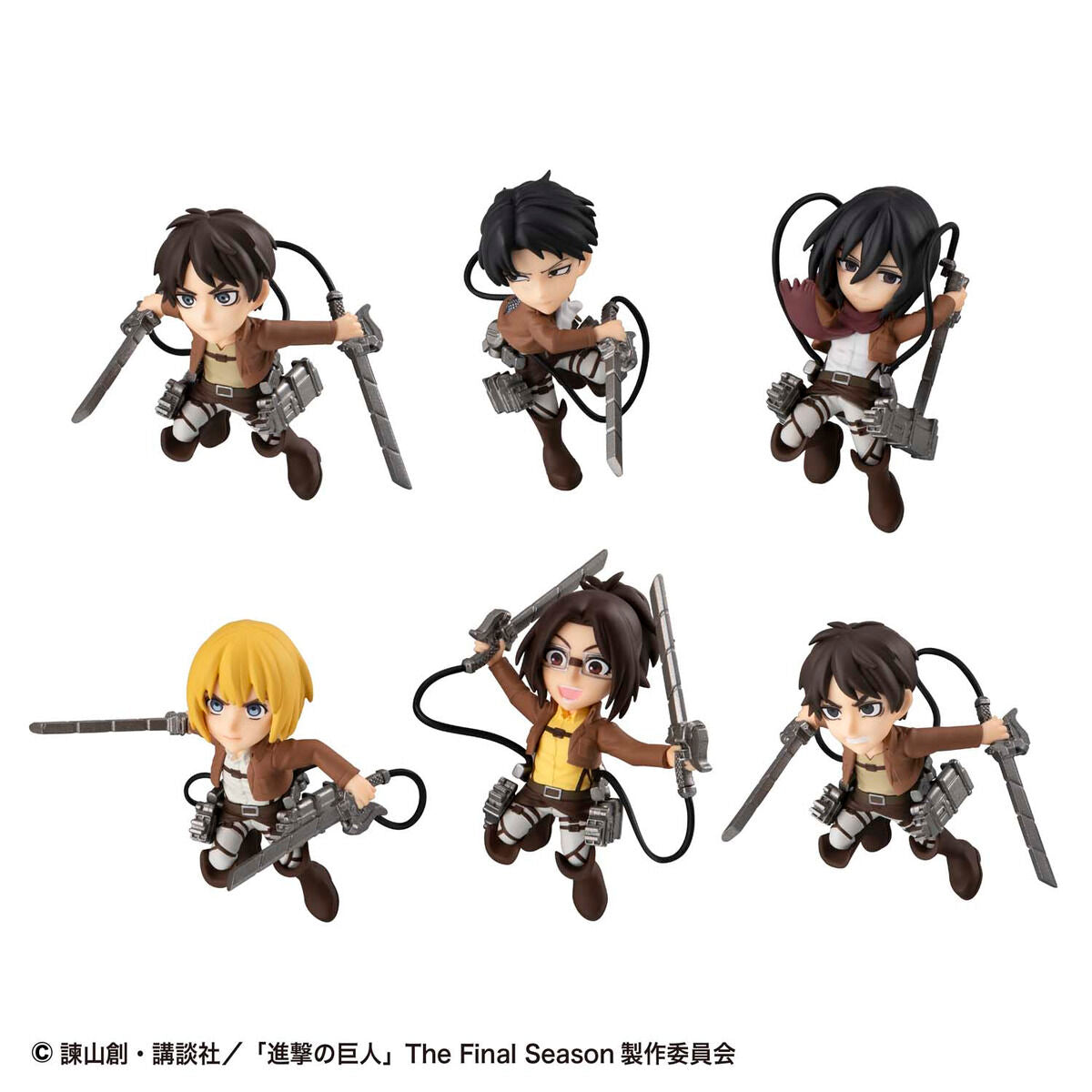 PRE-ORDER MegaHouse - Tobimasu - Attack on Titan [Box of 6]