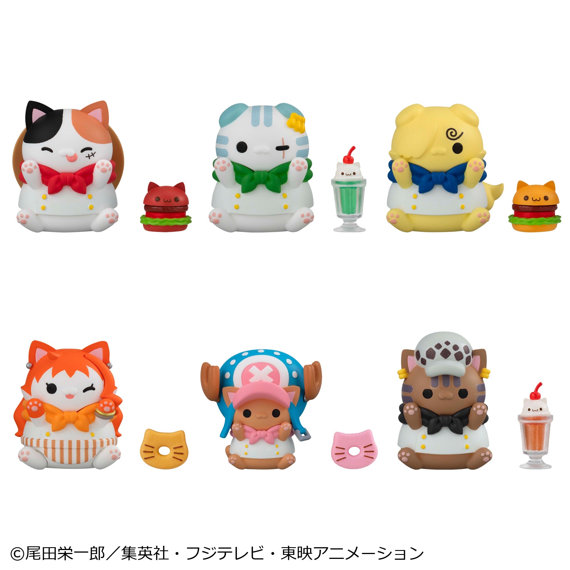 PRE-ORDER MegaHouse - MEGA CAT PROJECT - One Piece - Nyan Piece Nyan! DINER! [Box of 6]