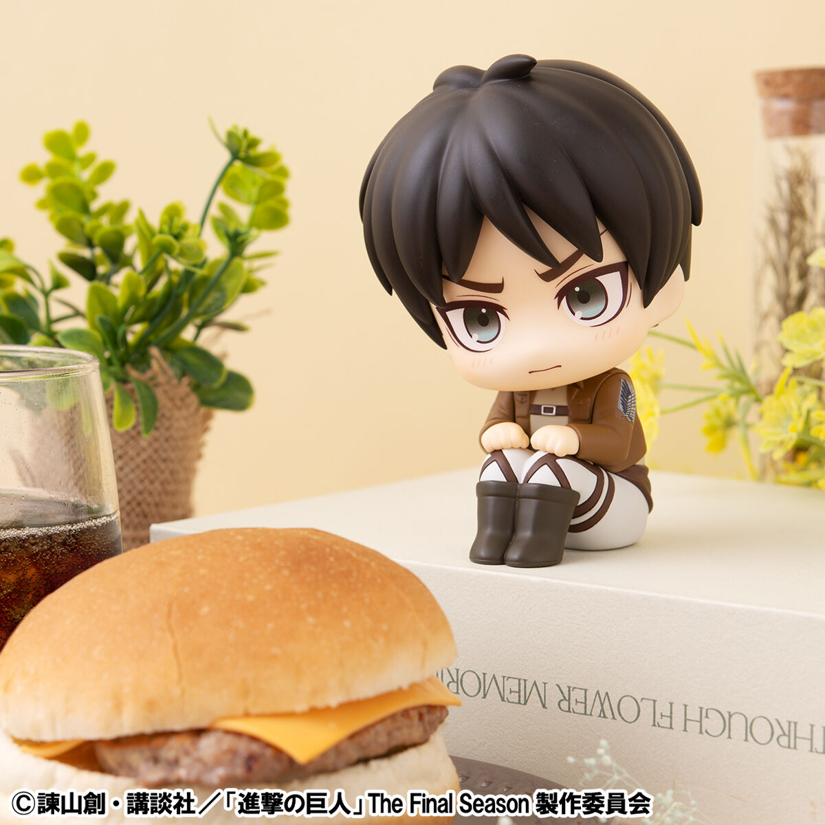 PRE-ORDER MegaHouse - Look Up - Attack on Titan - Eren Yeager: Grumpy Ver.