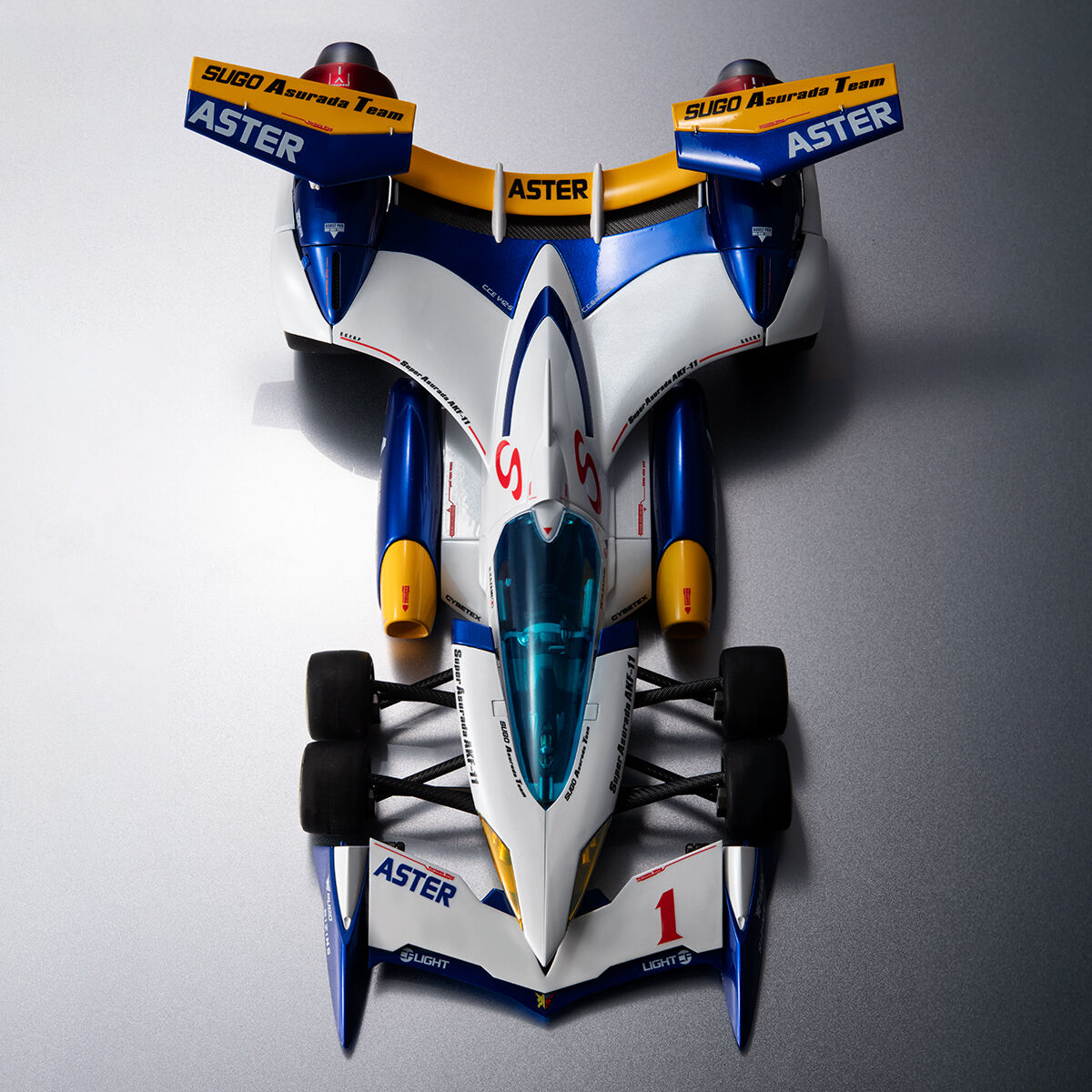 PRE-ORDER MegaHouse - Variable Action Hi-SPEC - Future GPX Cyber Formula 11 - Super Asurada AKF-11: 35th Anniversary Color Edition