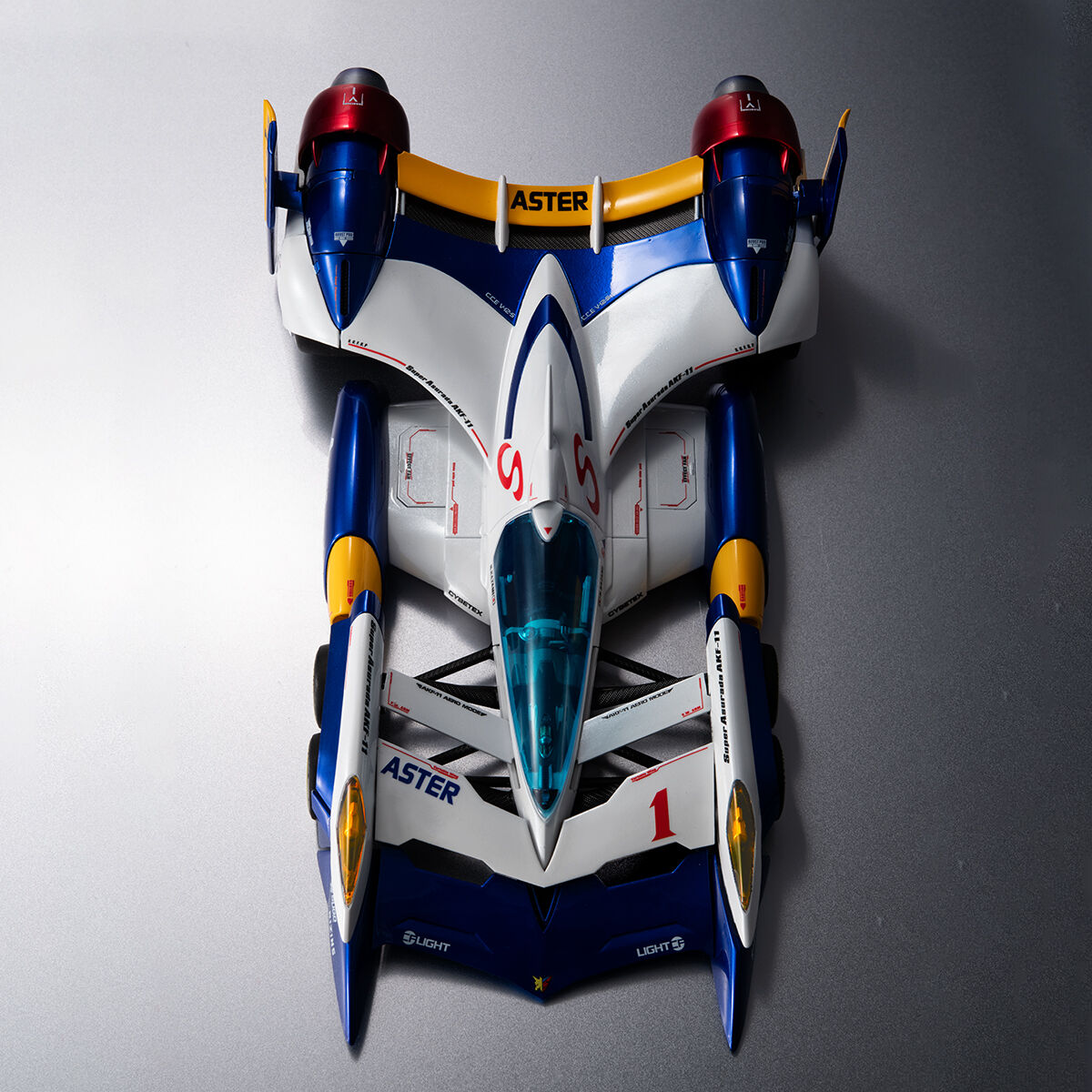 PRE-ORDER MegaHouse - Variable Action Hi-SPEC - Future GPX Cyber Formula 11 - Super Asurada AKF-11: 35th Anniversary Color Edition