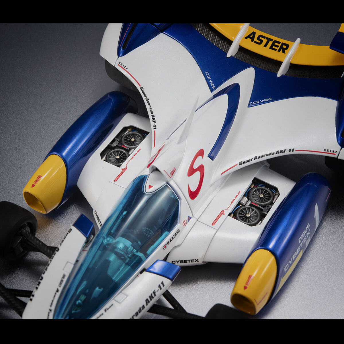 PRE-ORDER MegaHouse - Variable Action Hi-SPEC - Future GPX Cyber Formula 11 - Super Asurada AKF-11: 35th Anniversary Color Edition [EXCLUSIVE]