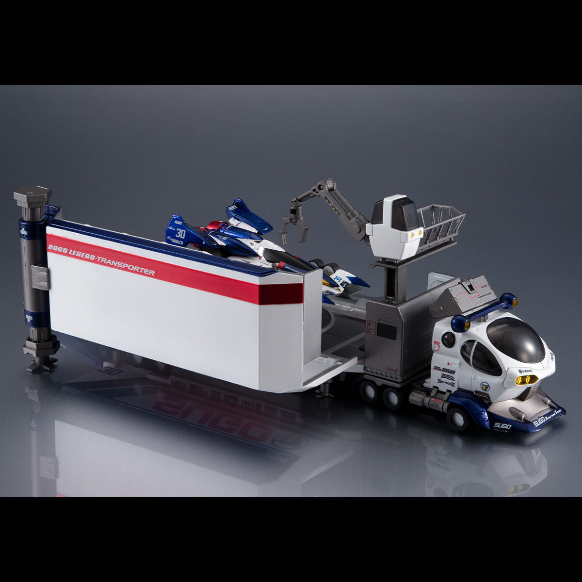PRE-ORDER MegaHouse - Cyber Formula Collection: Heritage Edition DX - Future GPX Cyber Formula - Sugo Regard 10V5000 & Super Asurada 01: Circuit Mode