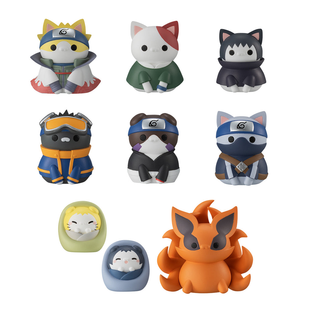 PRE-ORDER MegaHouse - MEGA CAT PROJECT - NARUTO Shippuden - Nyaruto! Once upon a time in Hidden Leaf Village! [Box of 8]