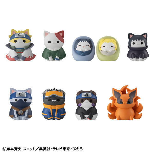 PRE-ORDER MegaHouse - MEGA CAT PROJECT - NARUTO Shippuden - Nyaruto! Once upon a time in Hidden Leaf Village! [Box of 8]