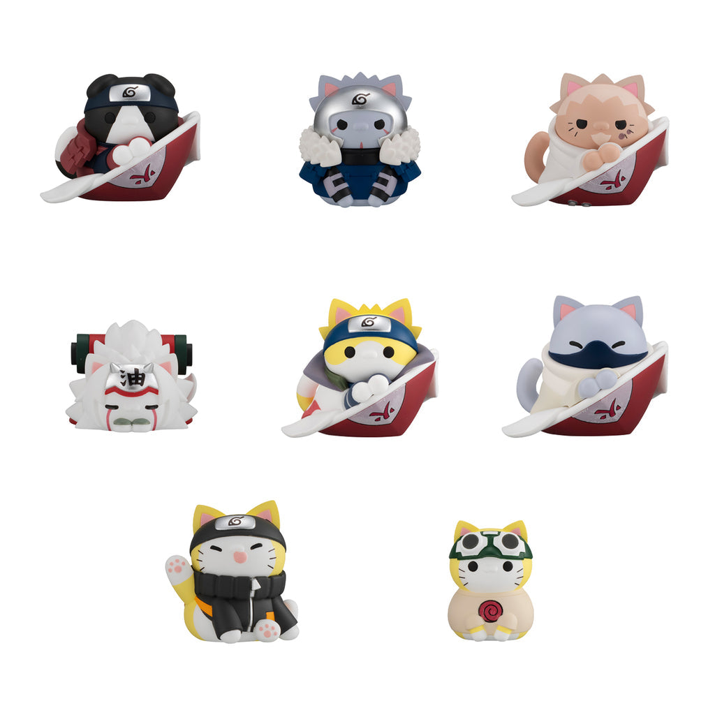 PRE-ORDER MegaHouse - MEGA CAT PROJECT - Naruto Shippuden Nyaruto! Master and Disciple Bonds Arc [February 2027] [Box of 8]