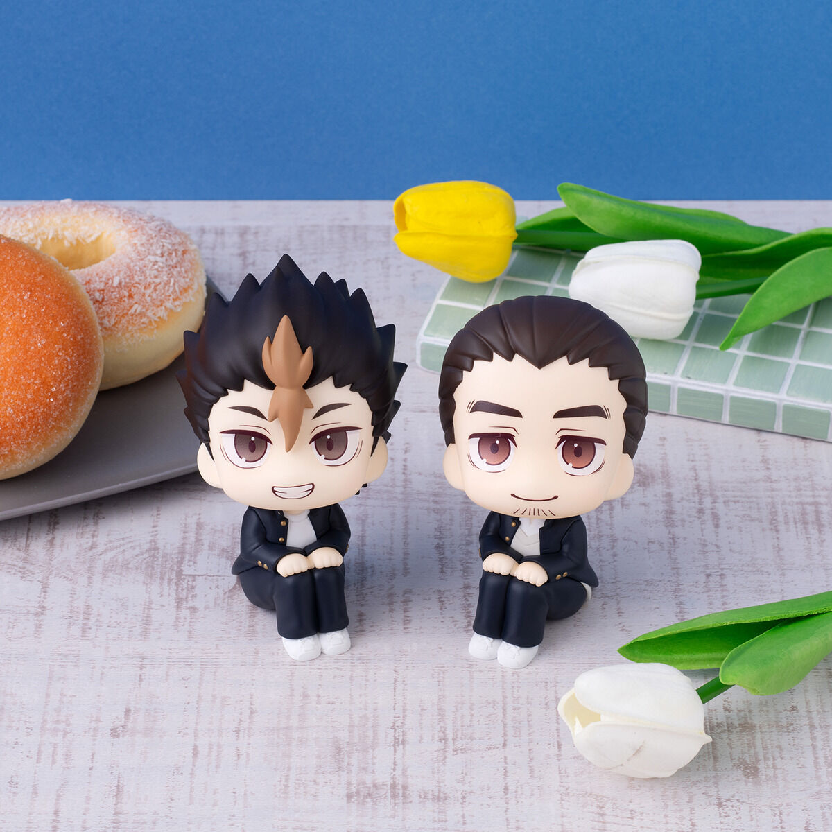 PRE-ORDER MegaHouse - Look Up - Haikyu!! - Yu Nishinoya & Asahi Azumane Set [EXCLUSIVE]
