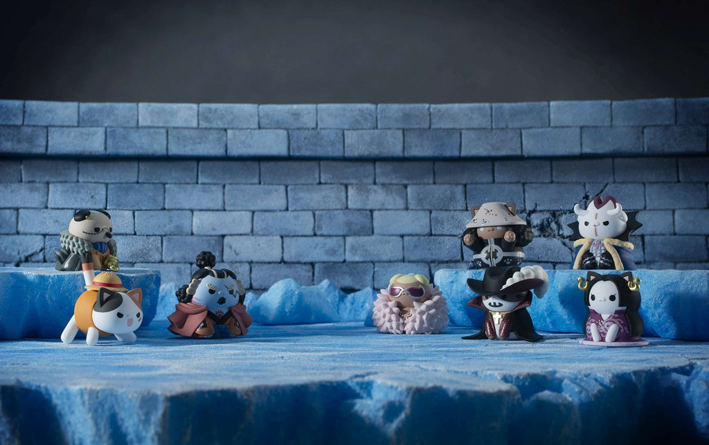 PRE-ORDER MegaHouse - MEGA CAT PROJECT - ONE PIECE - Nyan Piece Nyan! Luffy and The Seven Warlords of the Sea [November 2026] [Box of 8]