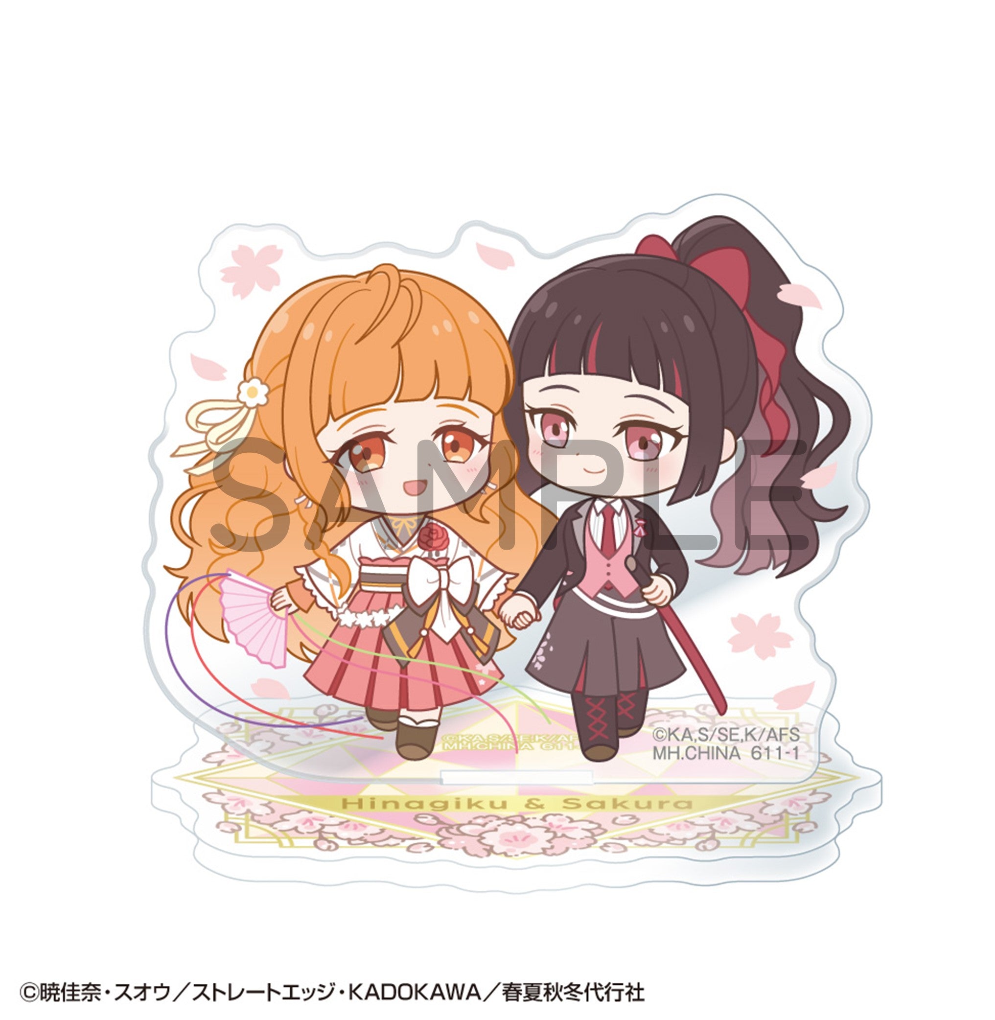 PRE-ORDER MegaHouse - Acrylic Stand Buddy Colle - Agents of the Four Seasons: Dance of Spring [Box of 6]
