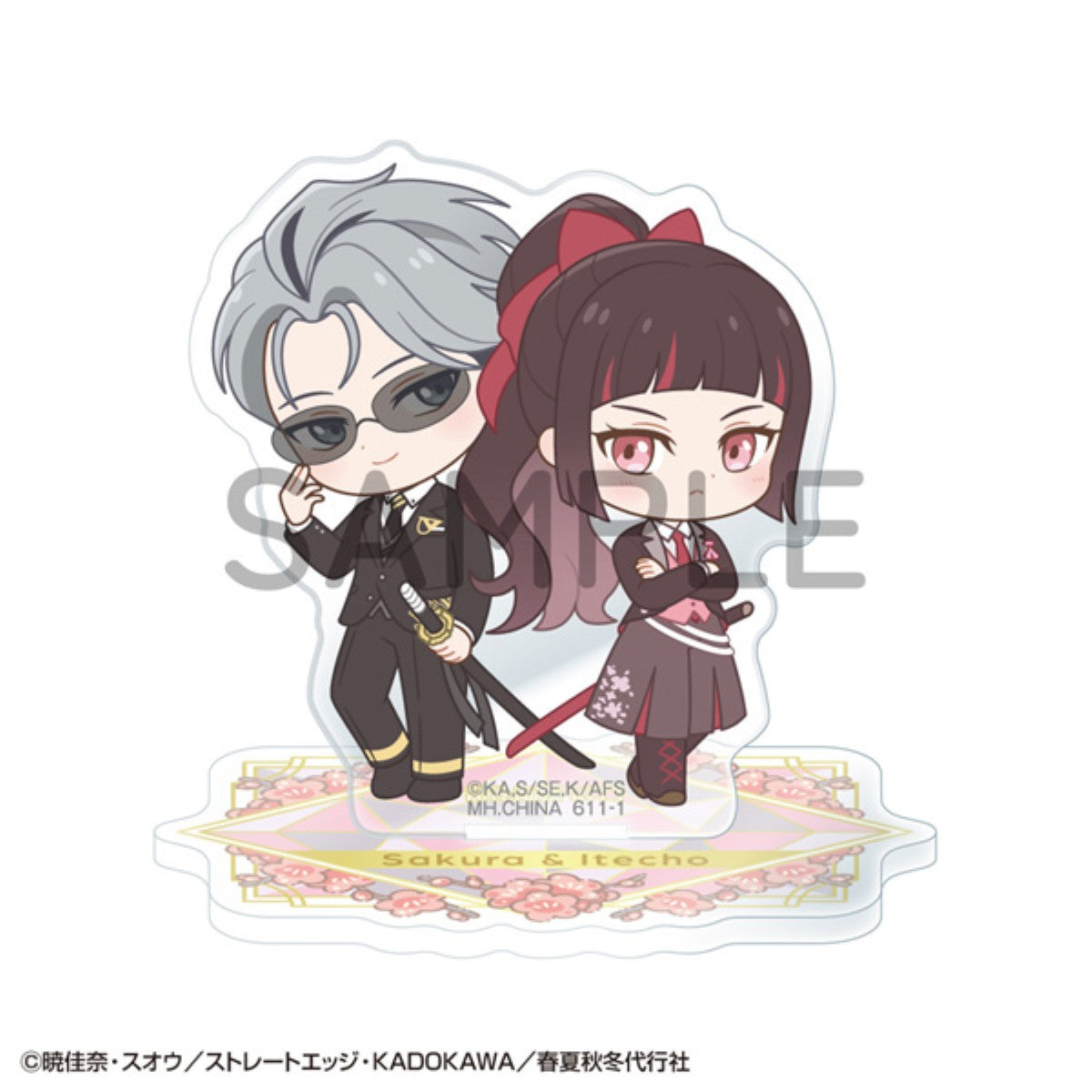 PRE-ORDER MegaHouse - Acrylic Stand Buddy Colle - Agents of the Four Seasons: Dance of Spring [Box of 6]