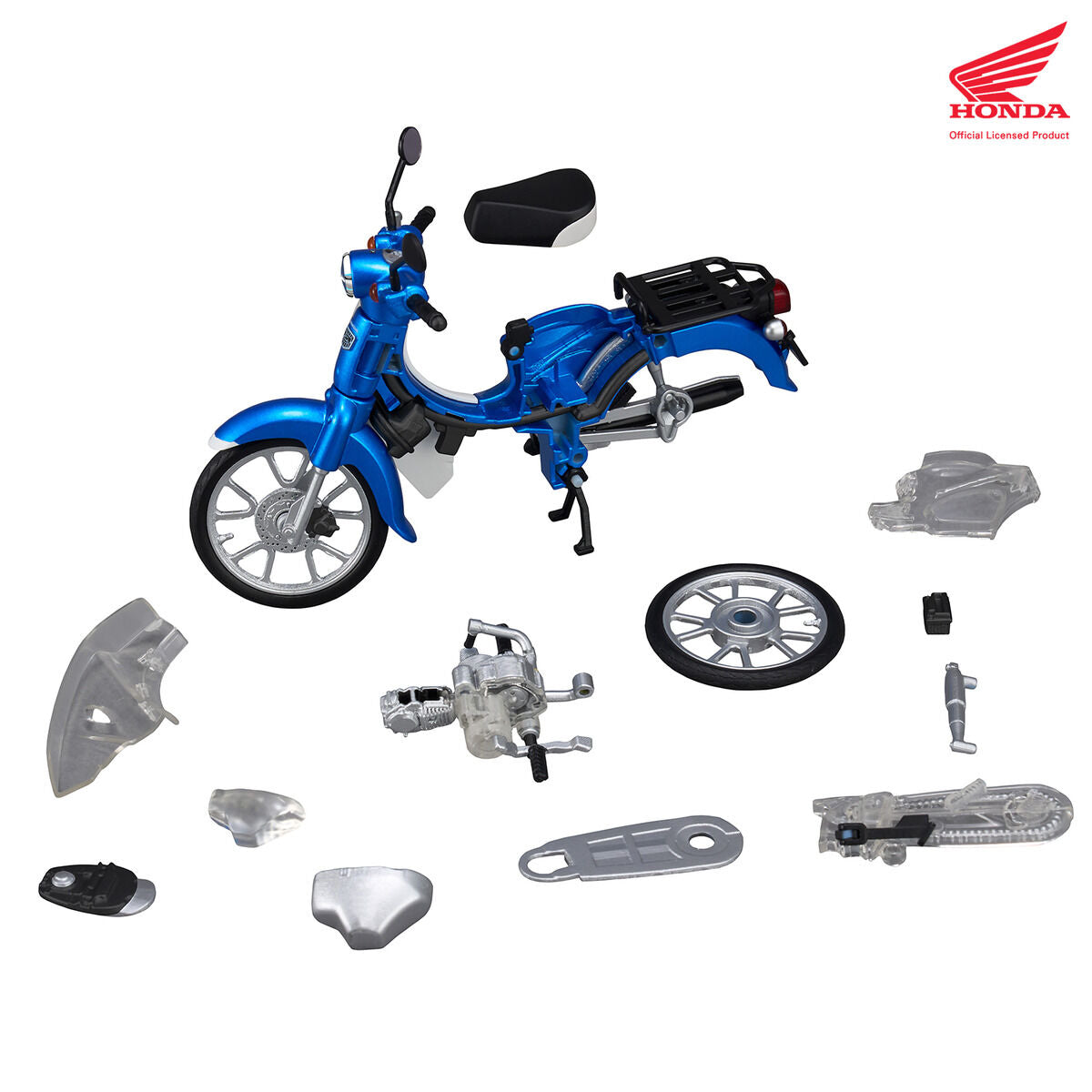 PRE-ORDER MegaHouse - KAITANICS - Honda Super Cub 110 - Glint Wave Blue Metallic