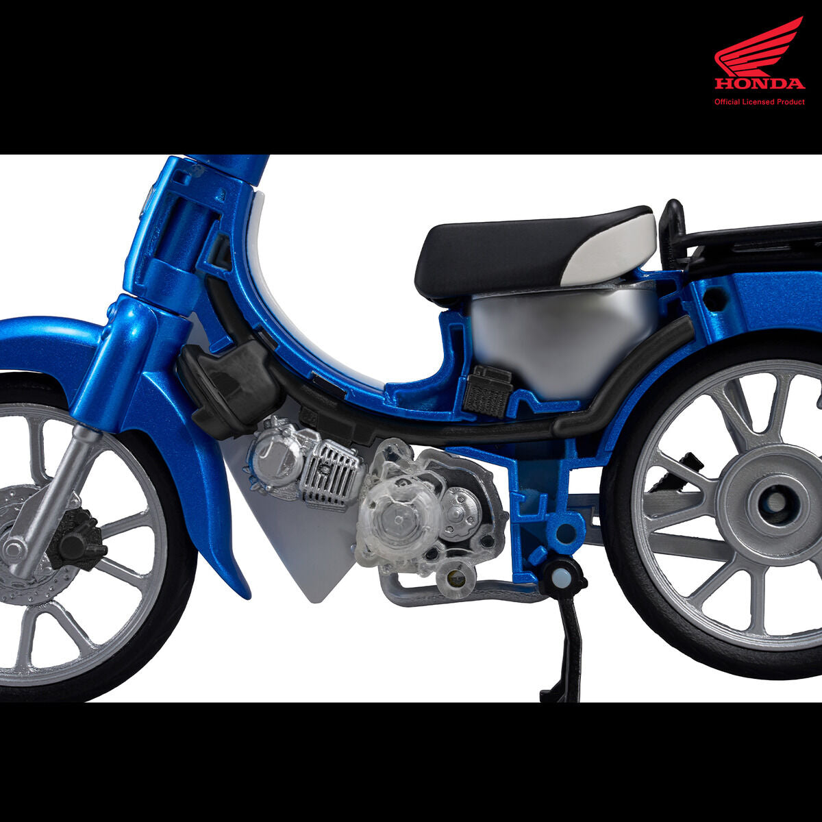 PRE-ORDER MegaHouse - KAITANICS - Honda Super Cub 110 - Glint Wave Blue Metallic