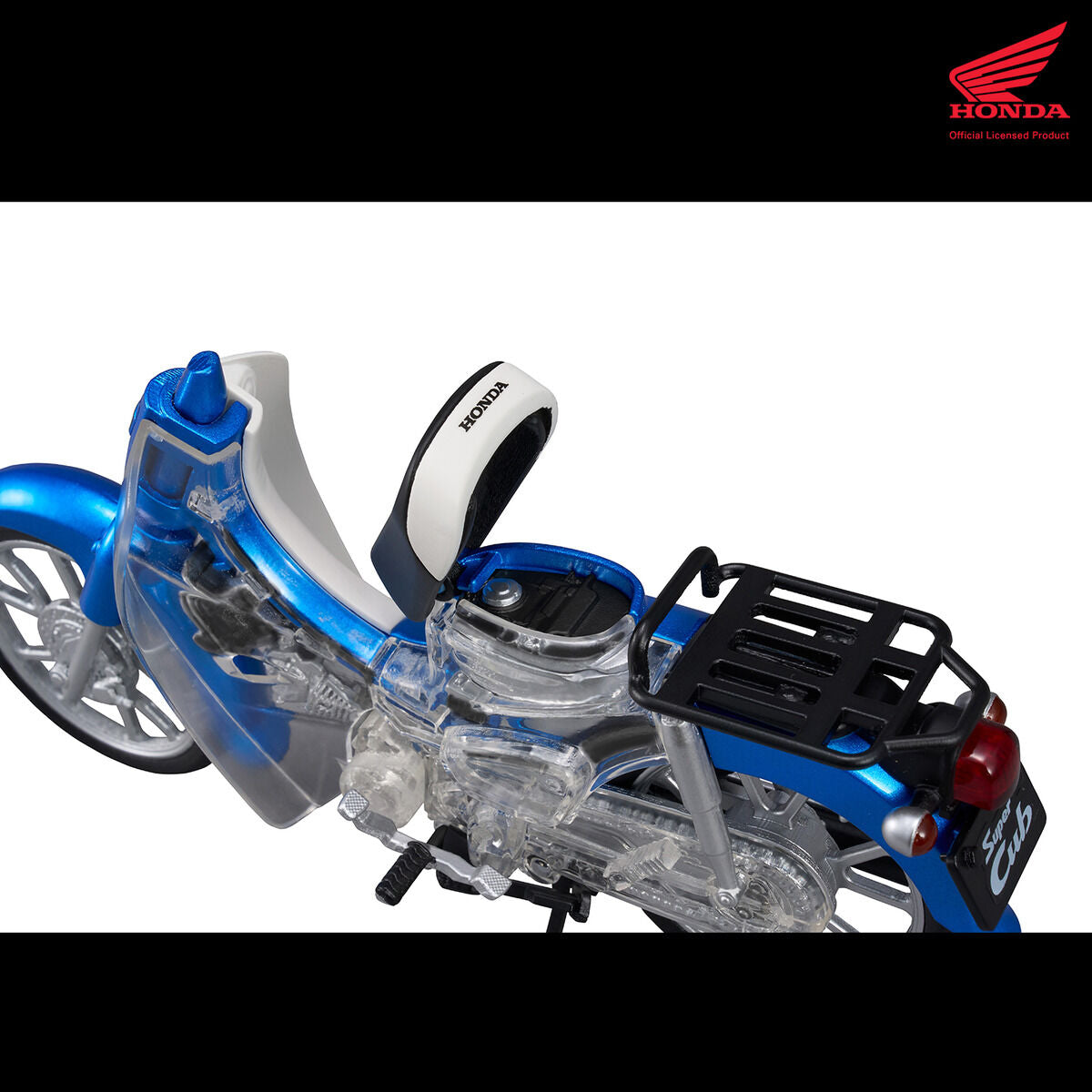 PRE-ORDER MegaHouse - KAITANICS - Honda Super Cub 110 - Glint Wave Blue Metallic