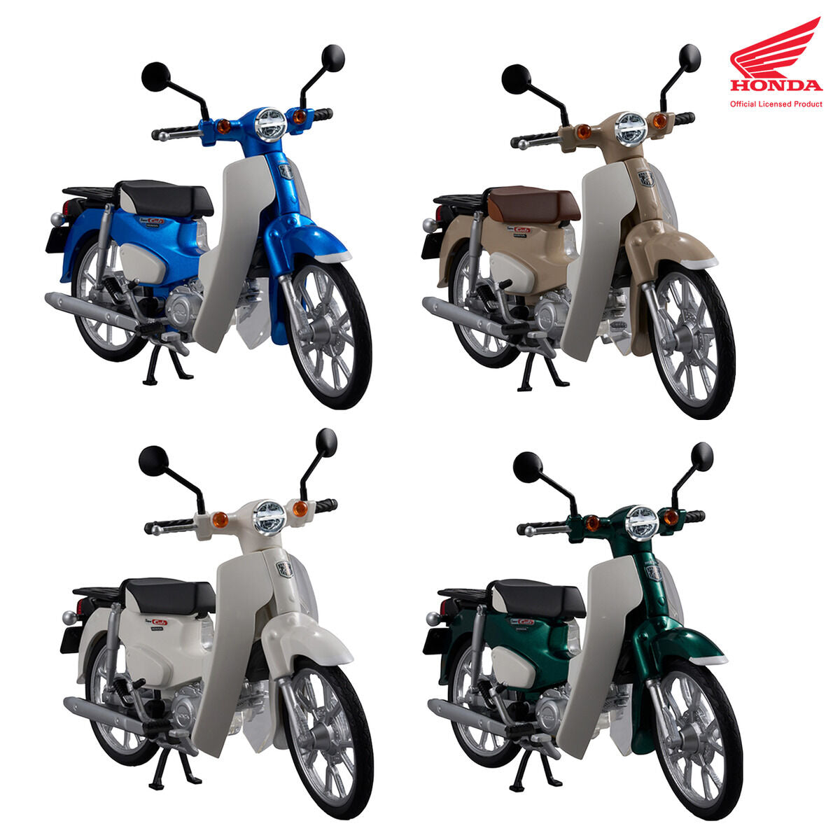PRE-ORDER MegaHouse - KAITANICS - Honda Super Cub 110 - Tasmania Green Metallic
