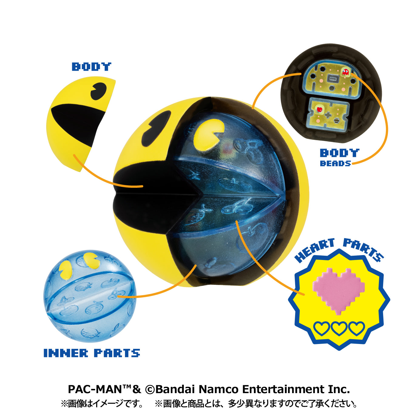 PRE-ORDER MegaHouse - INSIDE FANTASY - Pac-Man [Box of 4]