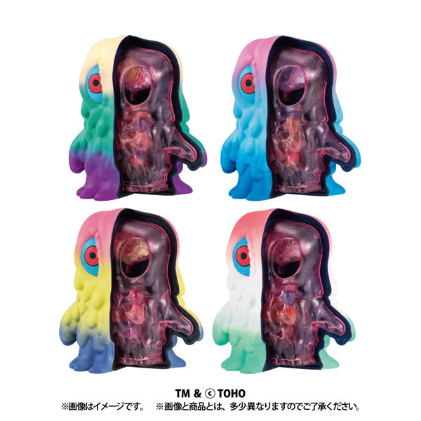 PRE-ORDER MegaHouse - INSIDE FANTASY - Godzilla vs. Hedorah - Hedorah [Box of 4]