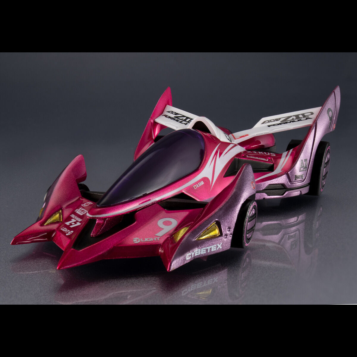 PRE-ORDER  MegaHouse - Cyber Formula Collection: Heritage Edition - Future GPX Cyber Formula - Aoi Stealth Jaguar Z-7