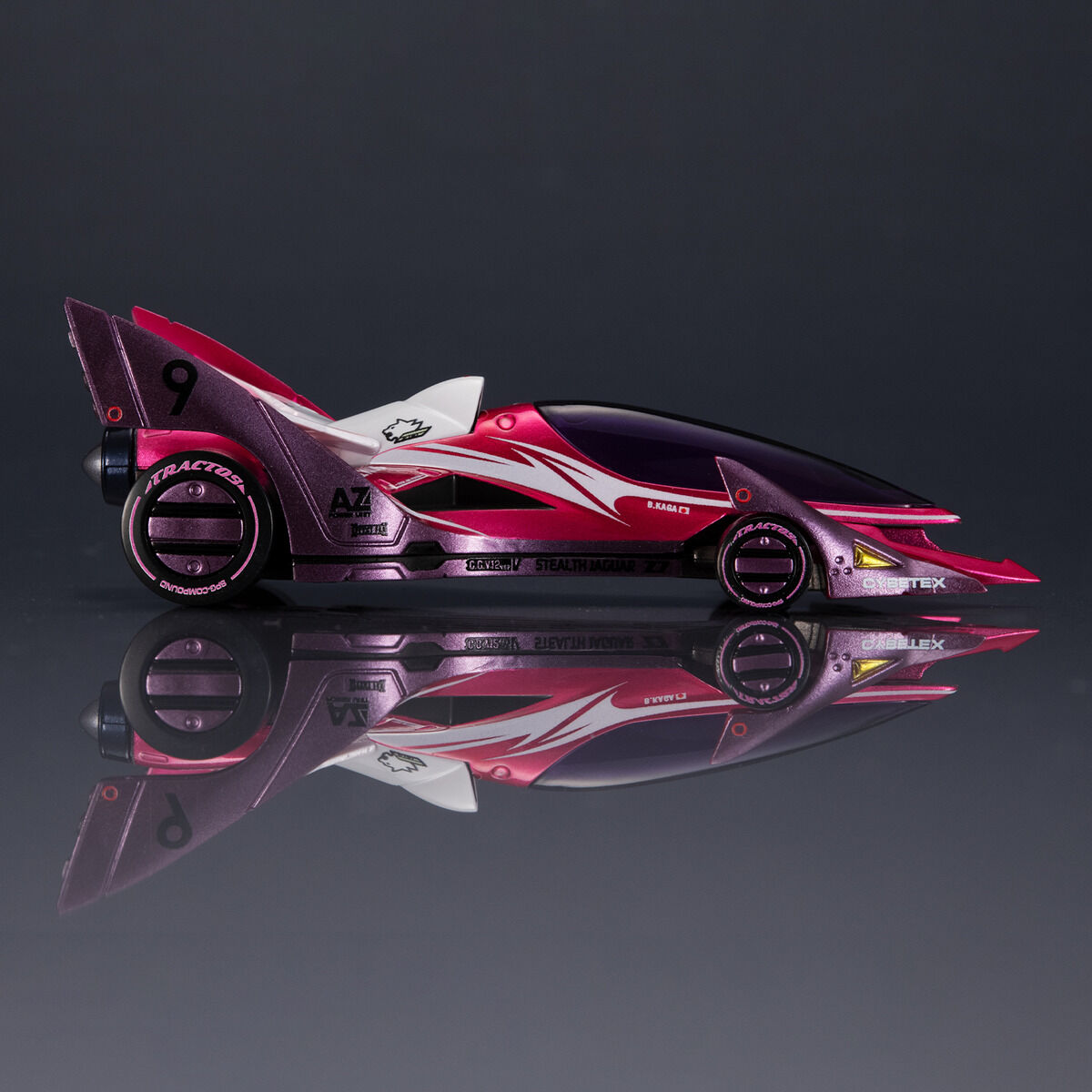 PRE-ORDER  MegaHouse - Cyber Formula Collection: Heritage Edition - Future GPX Cyber Formula - Aoi Stealth Jaguar Z-7