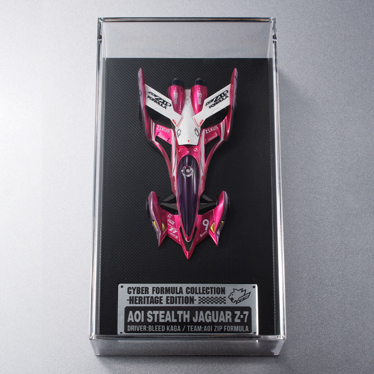 PRE-ORDER  MegaHouse - Cyber Formula Collection: Heritage Edition - Future GPX Cyber Formula - Aoi Stealth Jaguar Z-7