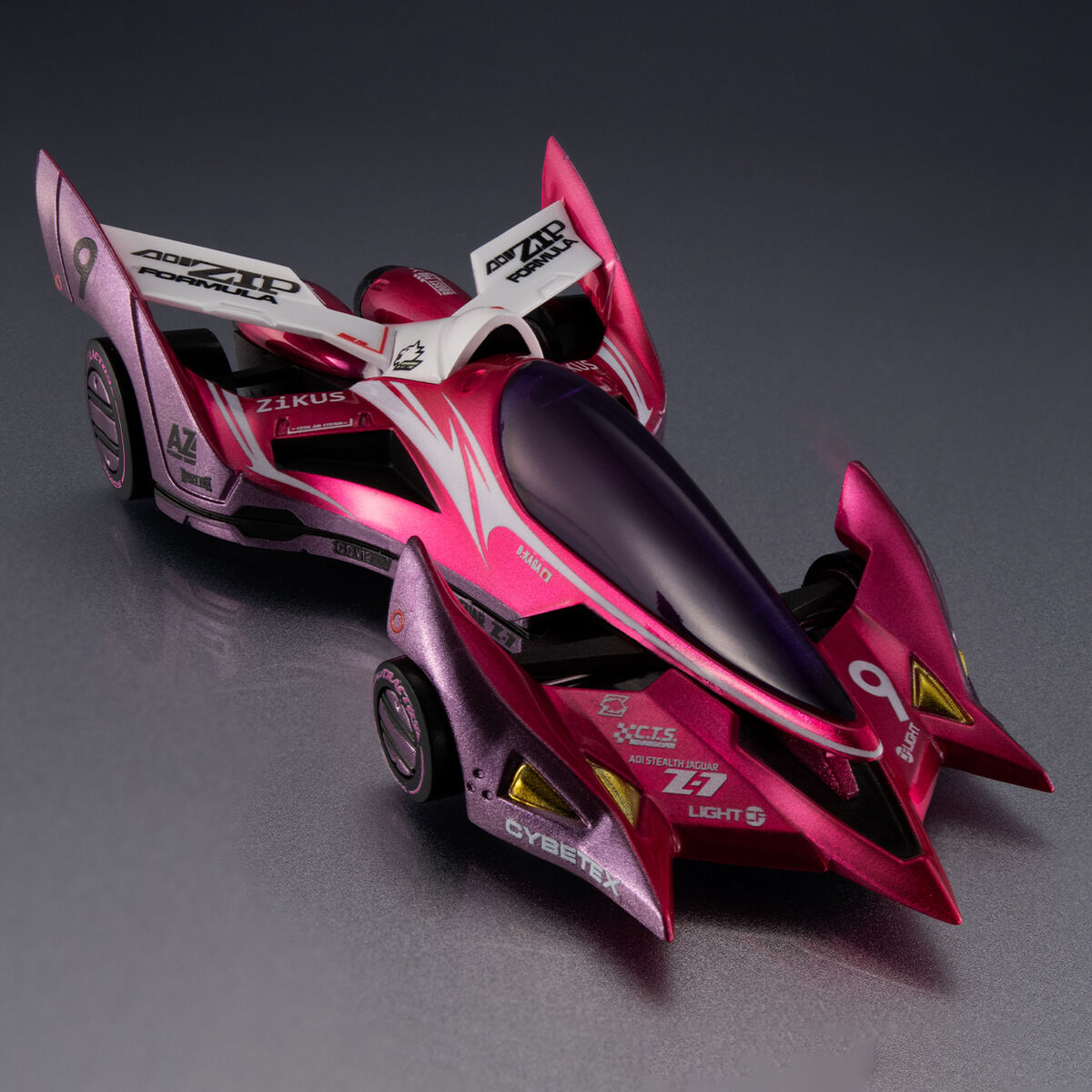 PRE-ORDER  MegaHouse - Cyber Formula Collection: Heritage Edition - Future GPX Cyber Formula - Aoi Stealth Jaguar Z-7