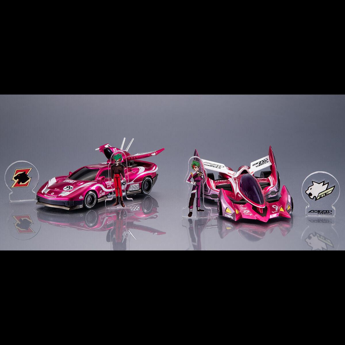 PRE-ORDER MegaHouse - Cyber Formula Collection: Heritage Edition - Future GPX Cyber Formula - Inherited Panther Soul Set [EXCLUSIVE]