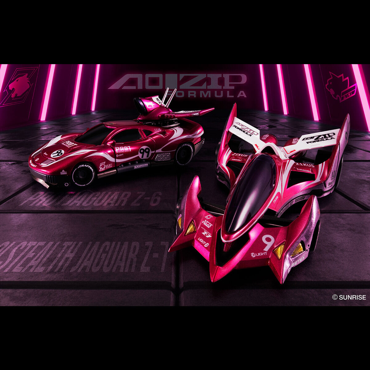 PRE-ORDER MegaHouse - Cyber Formula Collection: Heritage Edition - Future GPX Cyber Formula - Inherited Panther Soul Set [EXCLUSIVE]