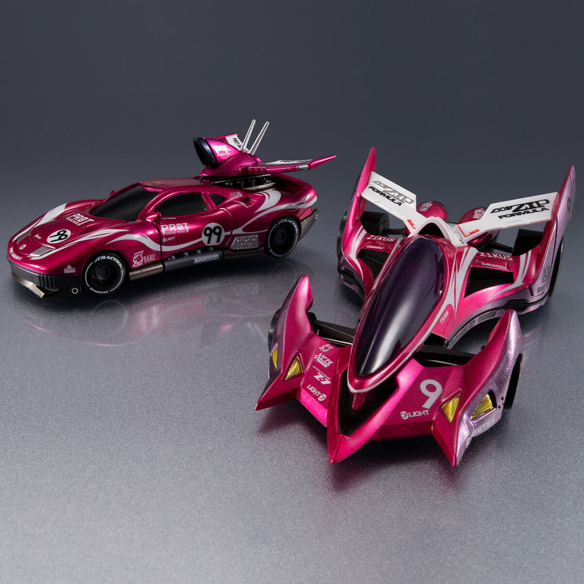 PRE-ORDER MegaHouse - Cyber Formula Collection: Heritage Edition - Future GPX Cyber Formula - Inherited Panther Soul Set [EXCLUSIVE]