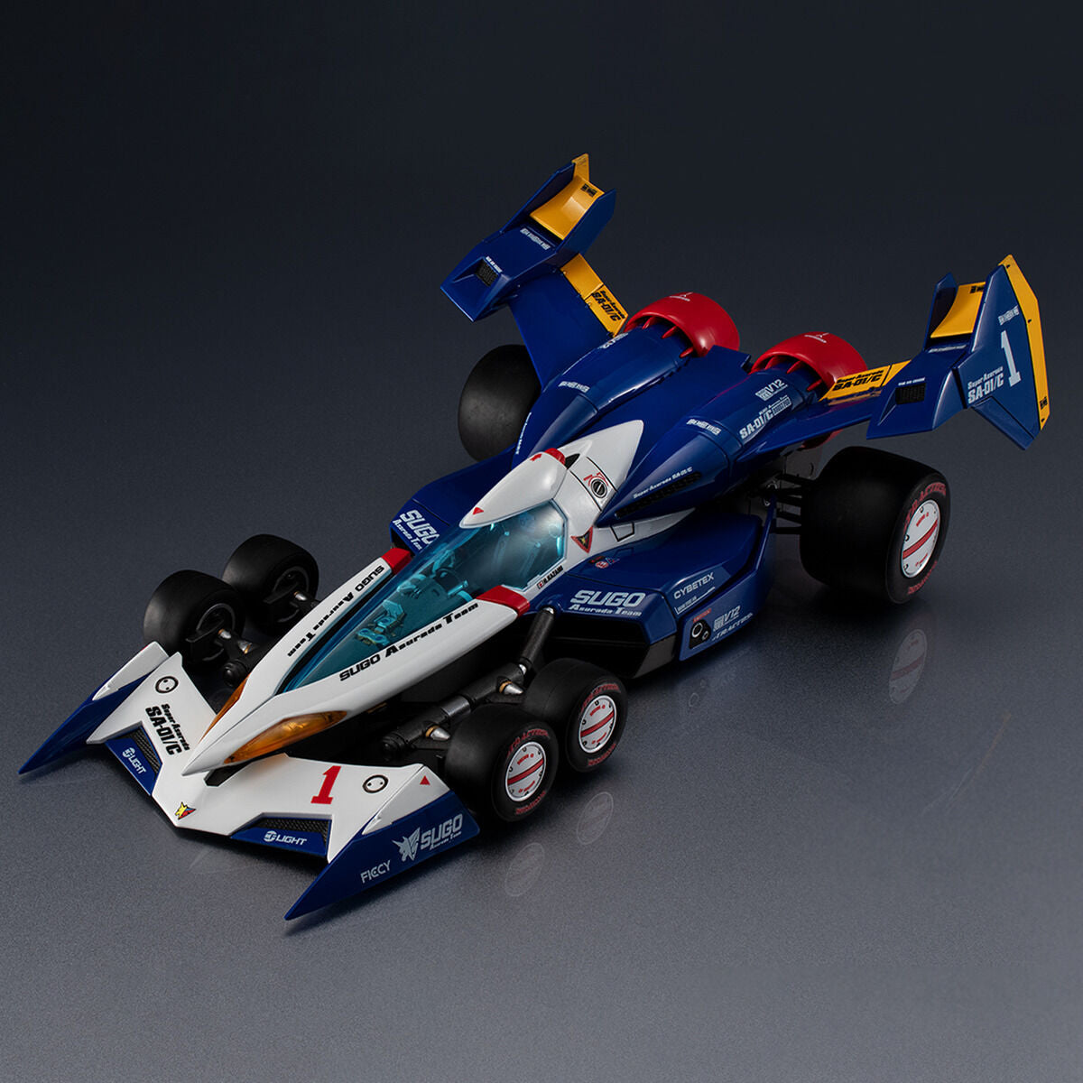 PRE-ORDER MegaHouse - Variable Action: 2ndLAP - Future GPX Cyber Formula 11 - Super Asurada SA-01/C