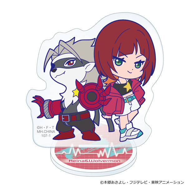 PRE-ORDER MegaHouse - Acrylic Stand Buddy Colle - Digimon Beatbreak [Box of 6]