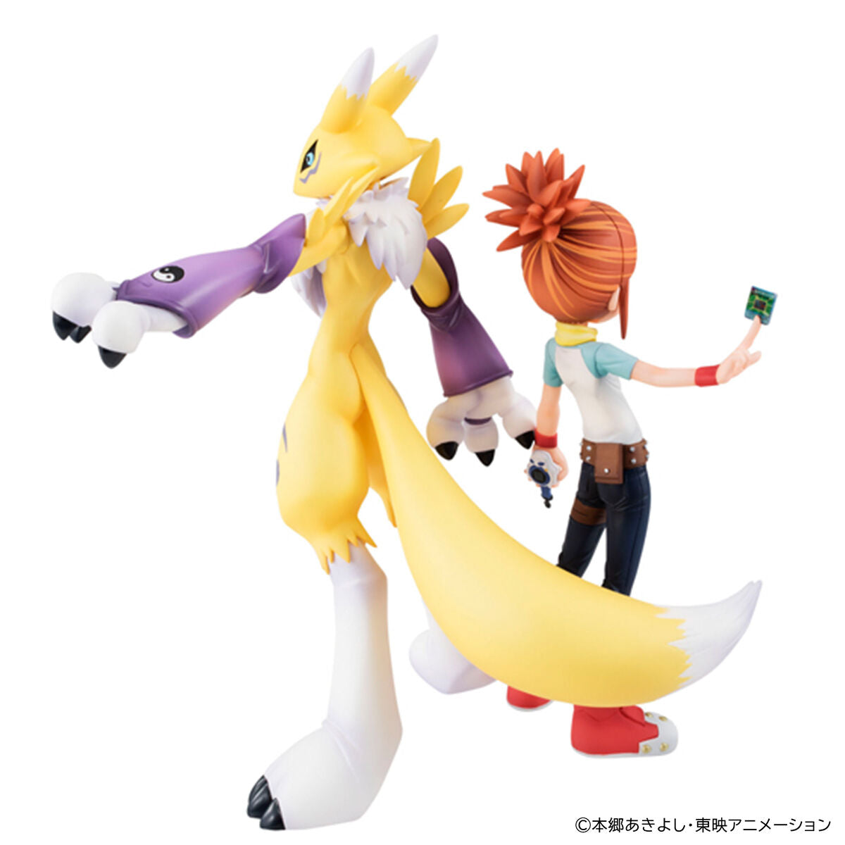 PRE-ORDER MegaHouse - G.E.M. Series - Digimon Tamers - Renamon and Rika Nonaka [June 2027] [EXCLUSIVE]